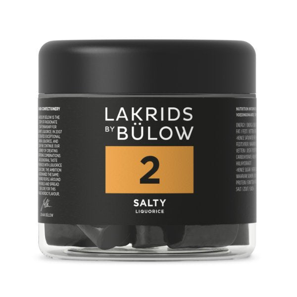 Lakrids by Bülow 125g - 2 Salte