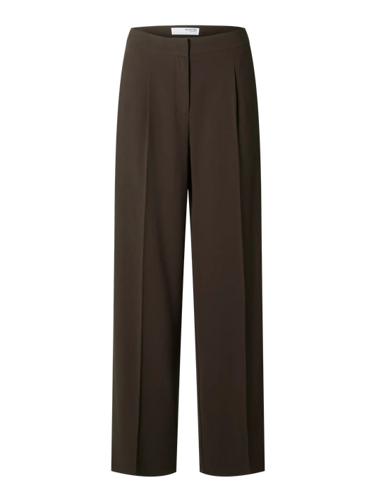 Selected Femme Tinni Hose weit - Delicioso