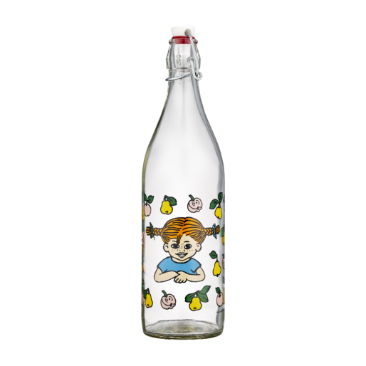Muurla Glas-Flasche Pippi Langstrumpf - 1l