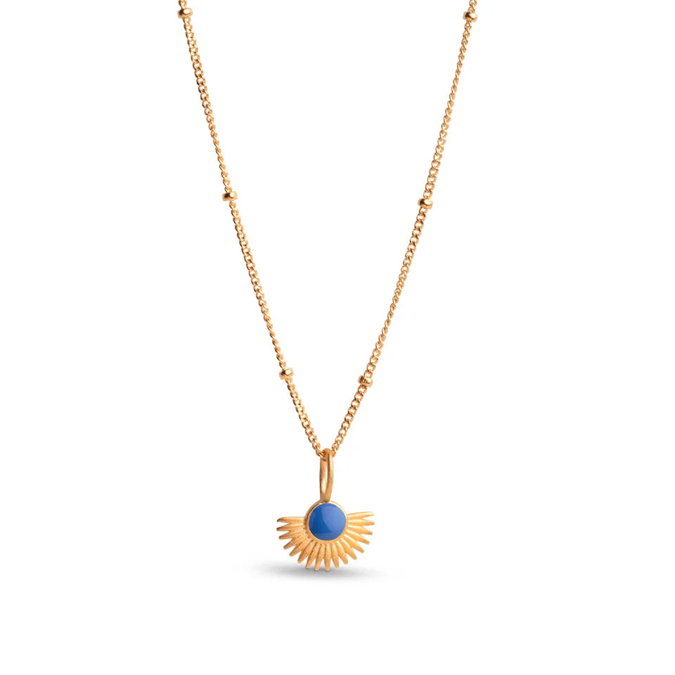 Enamel Kette Soleil - Gold