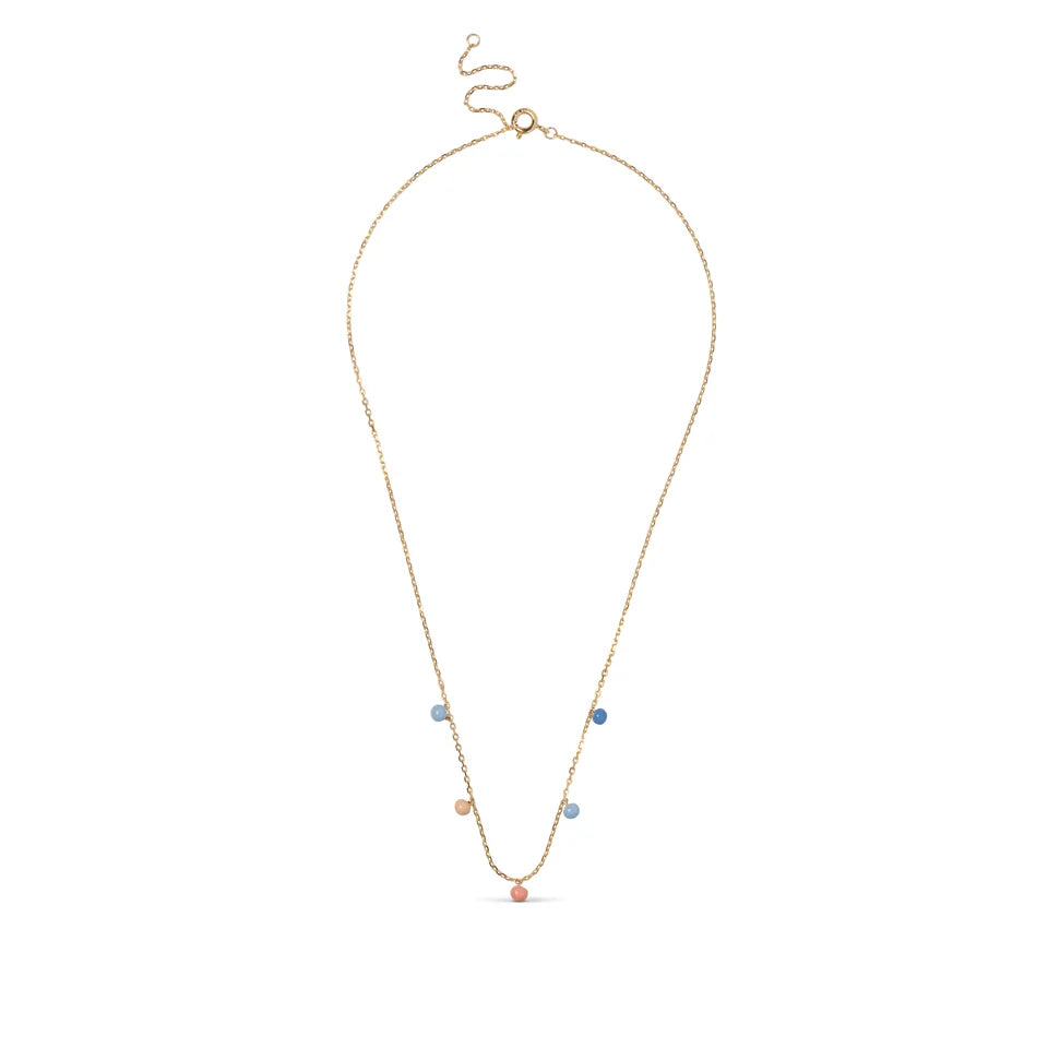 Enamel Kette Theresia - Gold