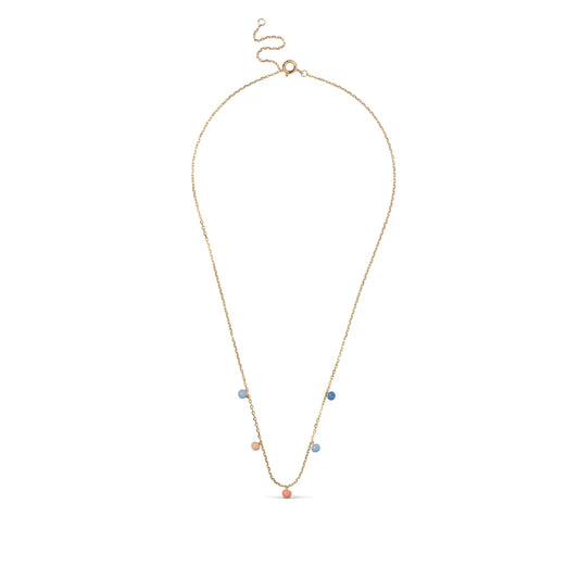 Enamel Kette Theresia - Gold