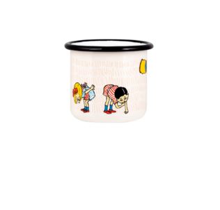 Muurla Emaille-Becher Pippi Langstrumpf - 250ml