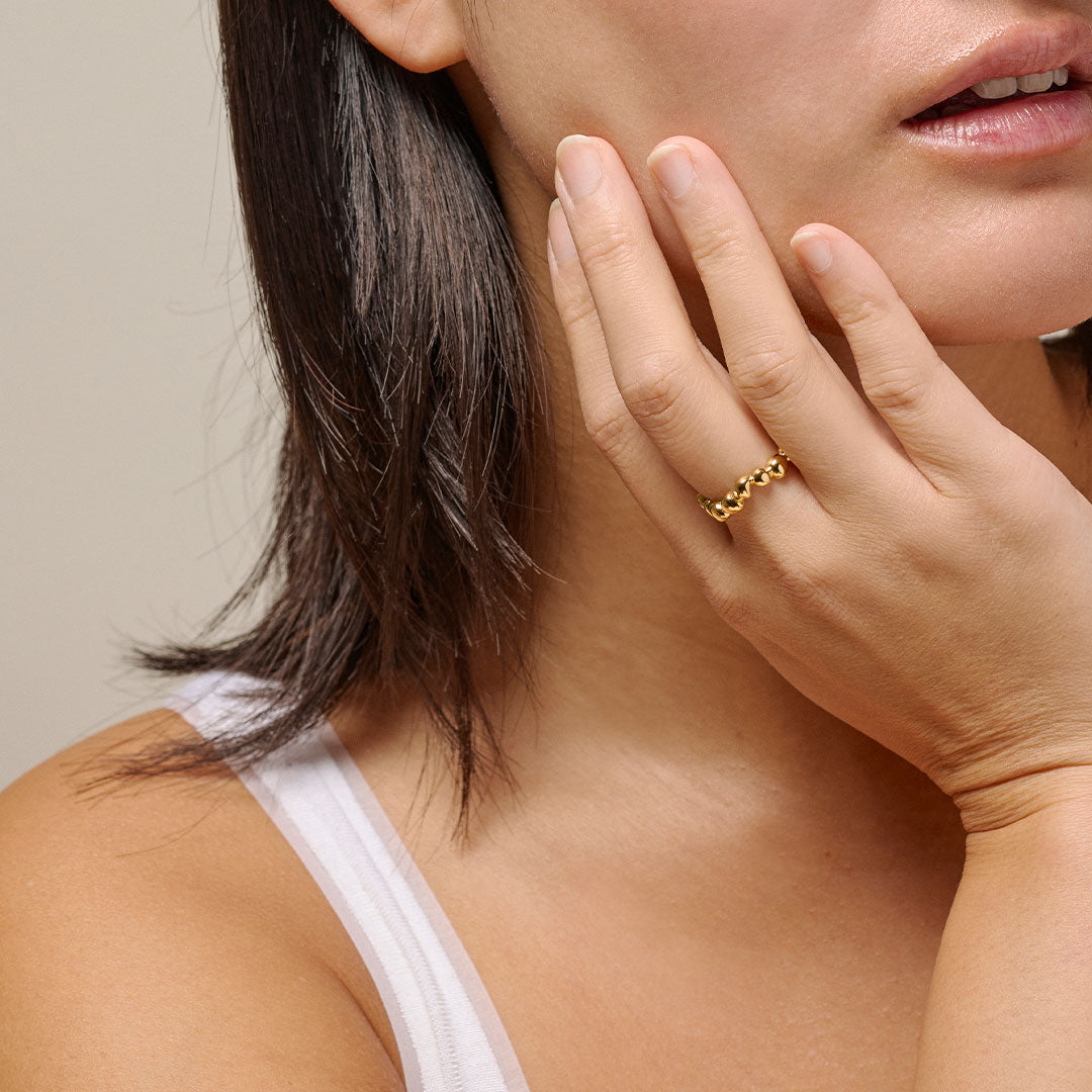 Enamel Ring Nara - Gold