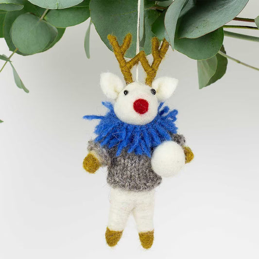 A World Of Craft Rudolf aus Filz