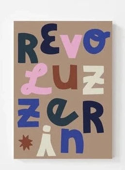 Naturel Noord Plakat DIN A3 - Revolutionerende