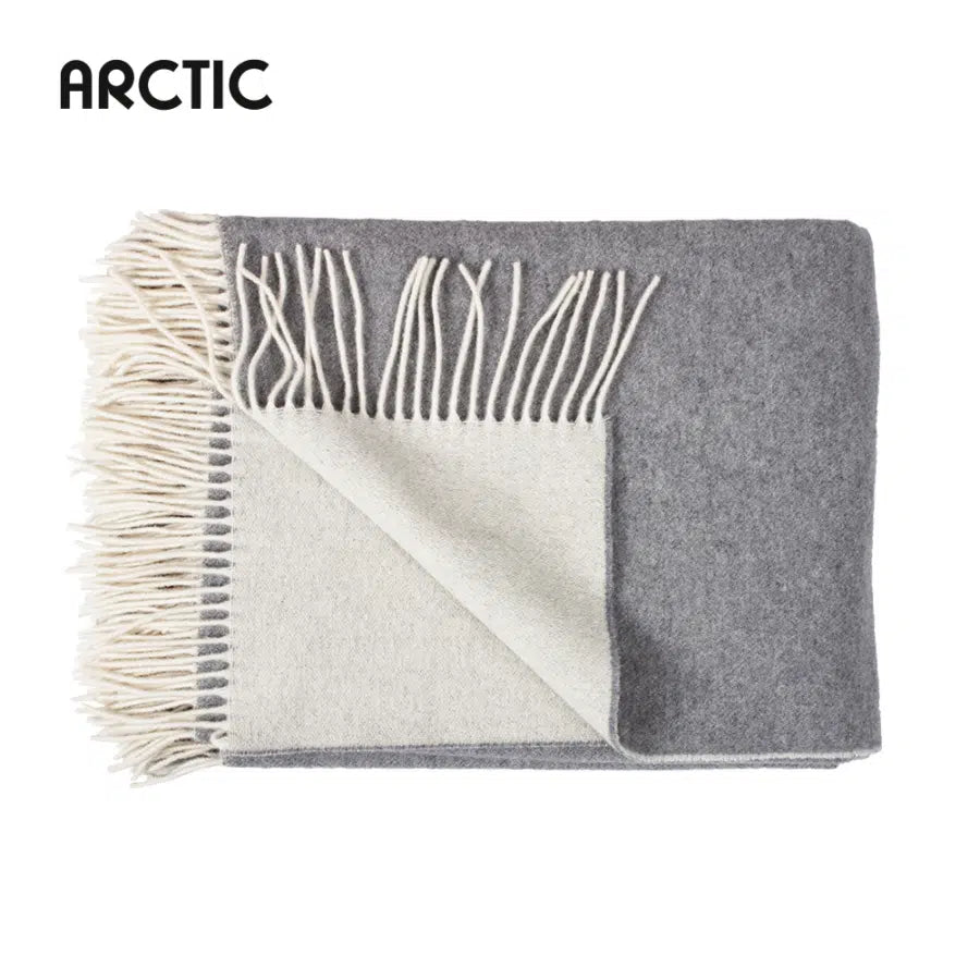 Arctic Wolldecke Smilla aus Merino-Wolle & Kaschmir