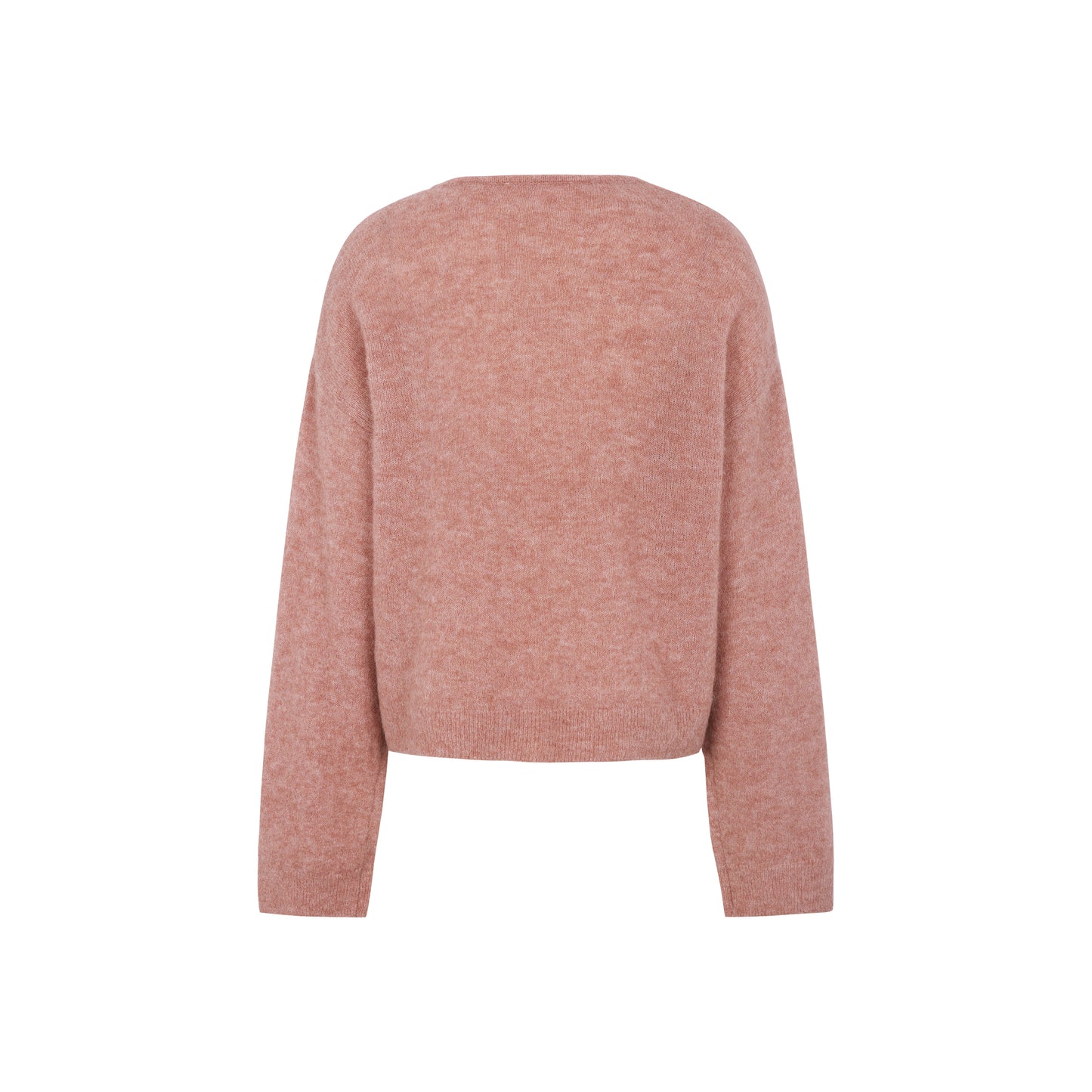 Soft Rebels Allison V Pullover - Rose Dawn Melange