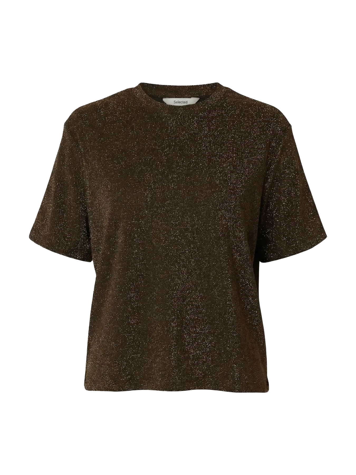 Selected Femme Nori Glitzer-Shirt