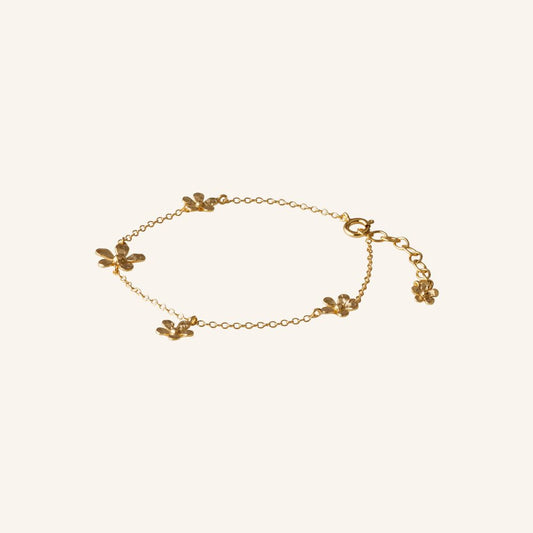 Pernille Corydon Wild Poppy Armband - Gold