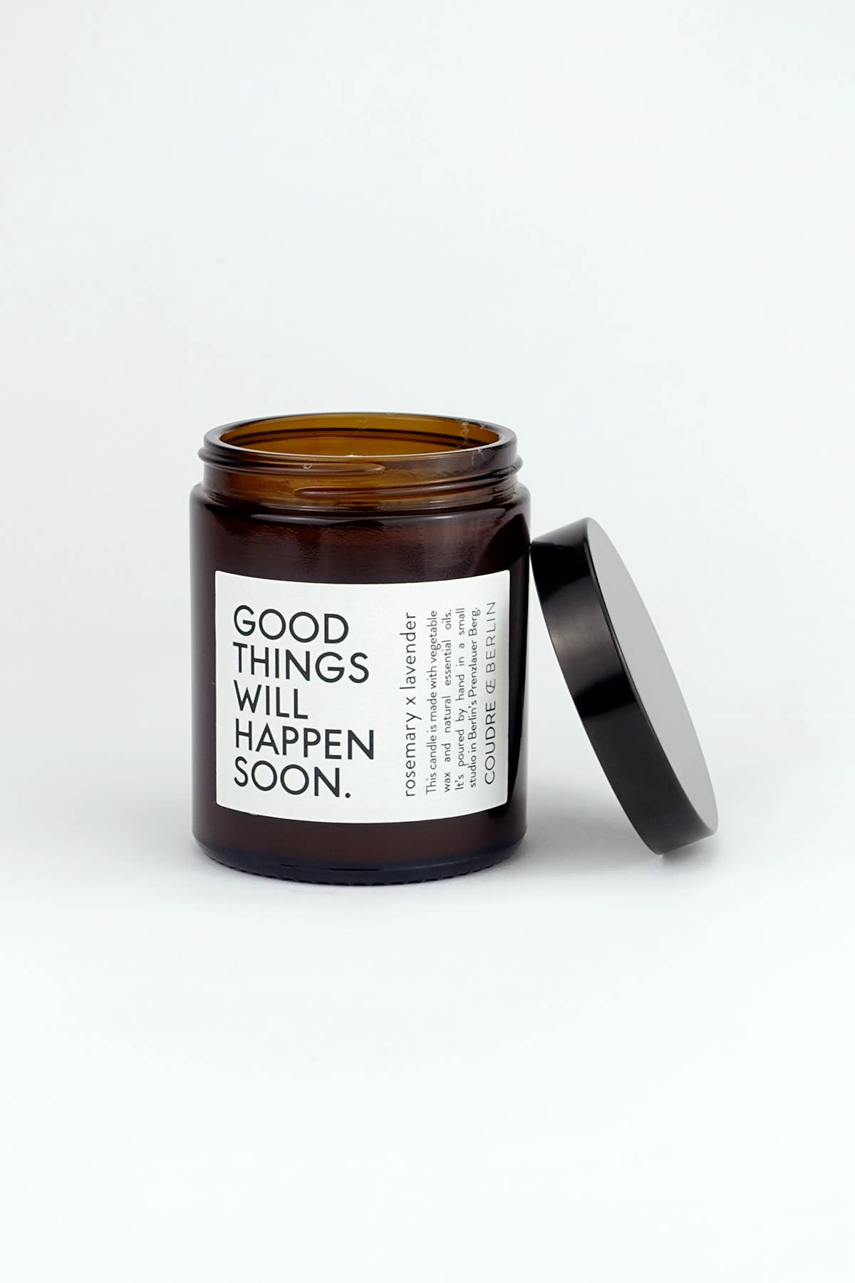 Coudre Berlin Duftkerze Good Things.... Rosmarin x Lavendel