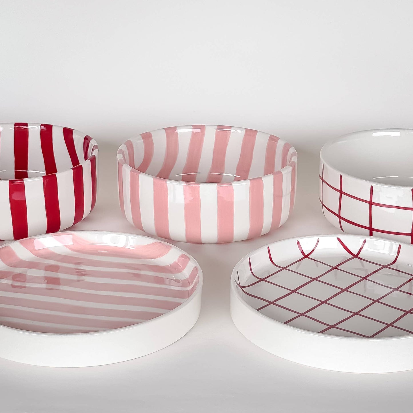 Schale Stripes - incanto rose