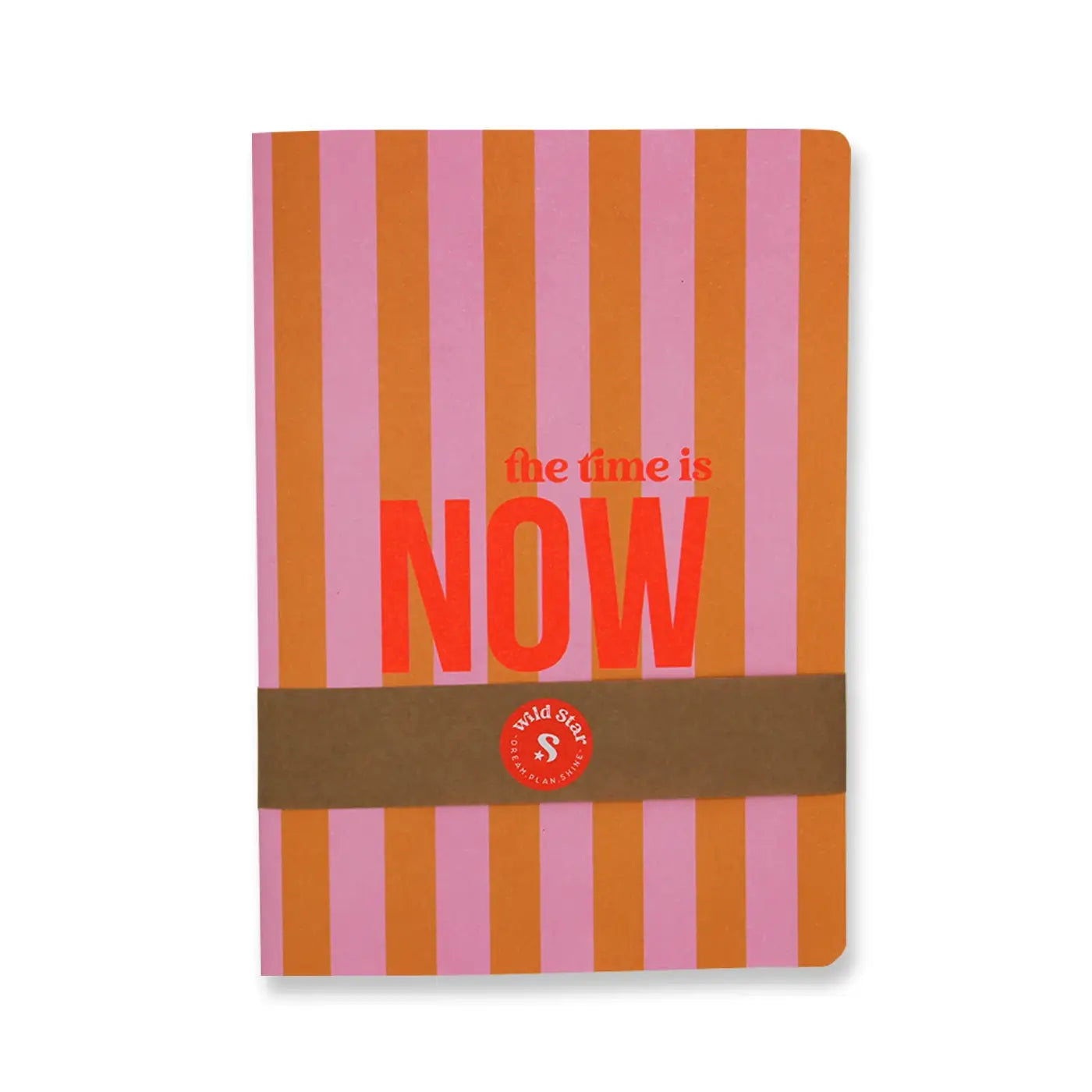 A5-Notizbuch - The Time Is Now