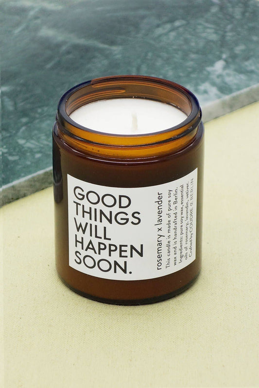 Coudre Berlin Duftkerze Good Things.... Rosmarin x Lavendel