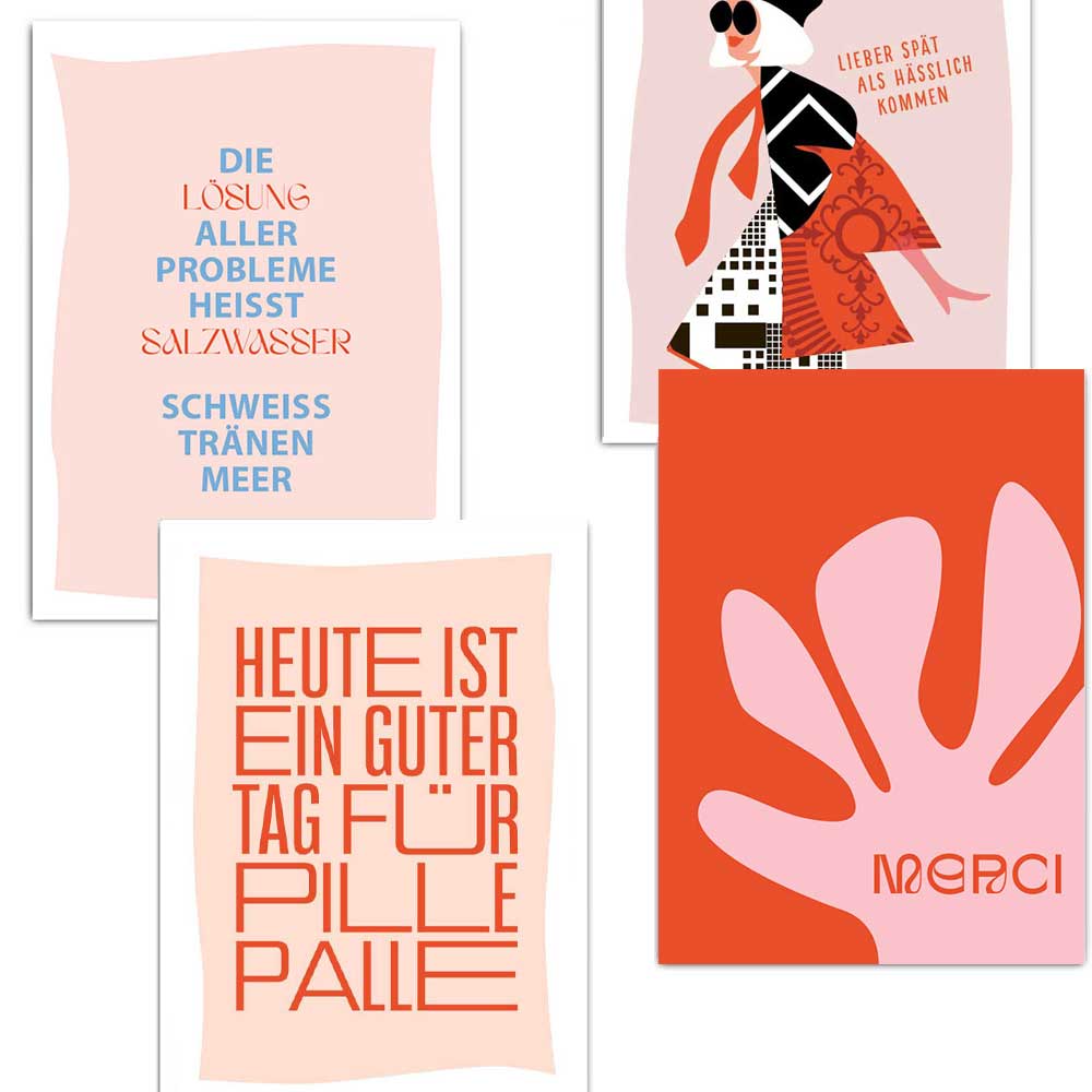 Postkarte, Come on inner peace…