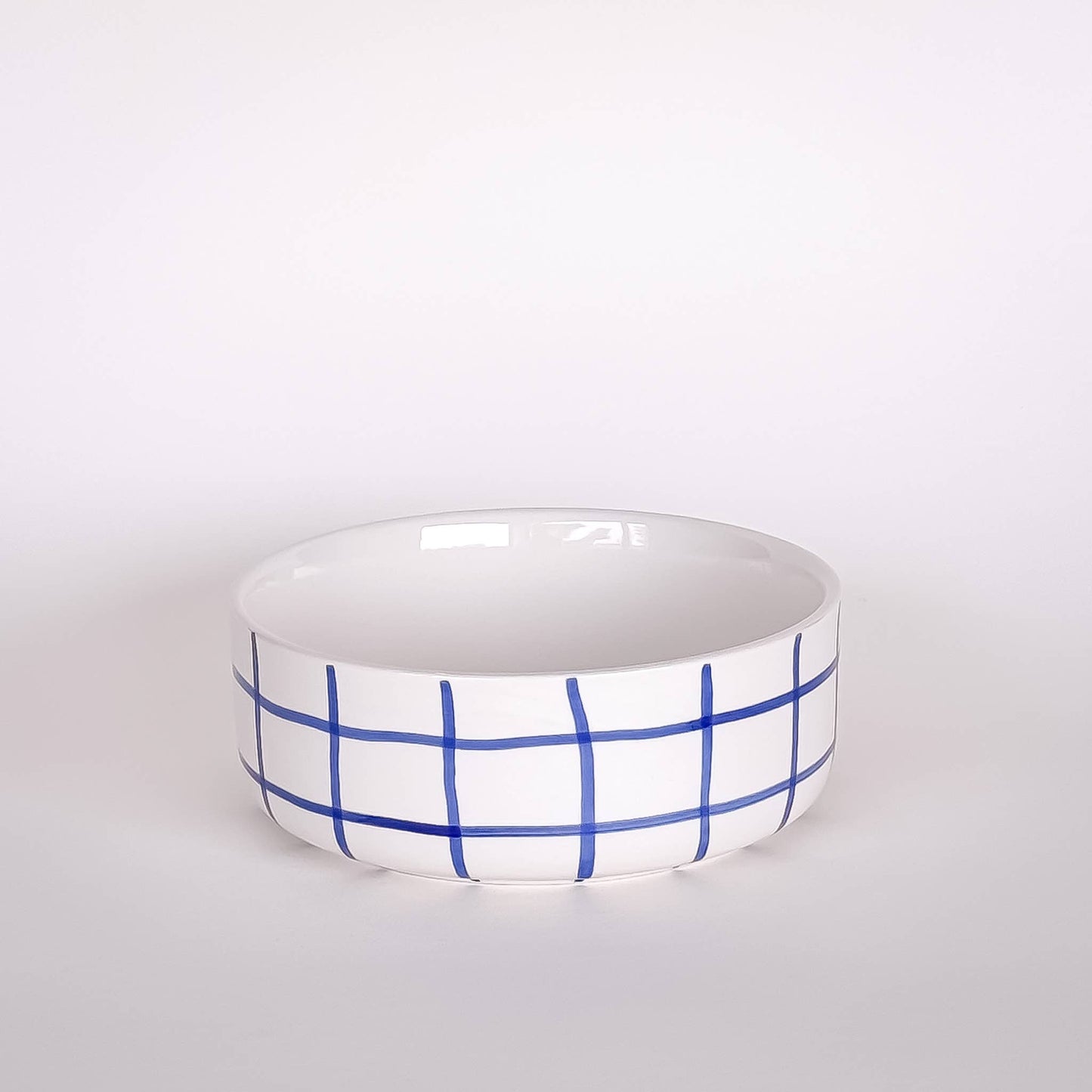 Schale Grid - mare blue