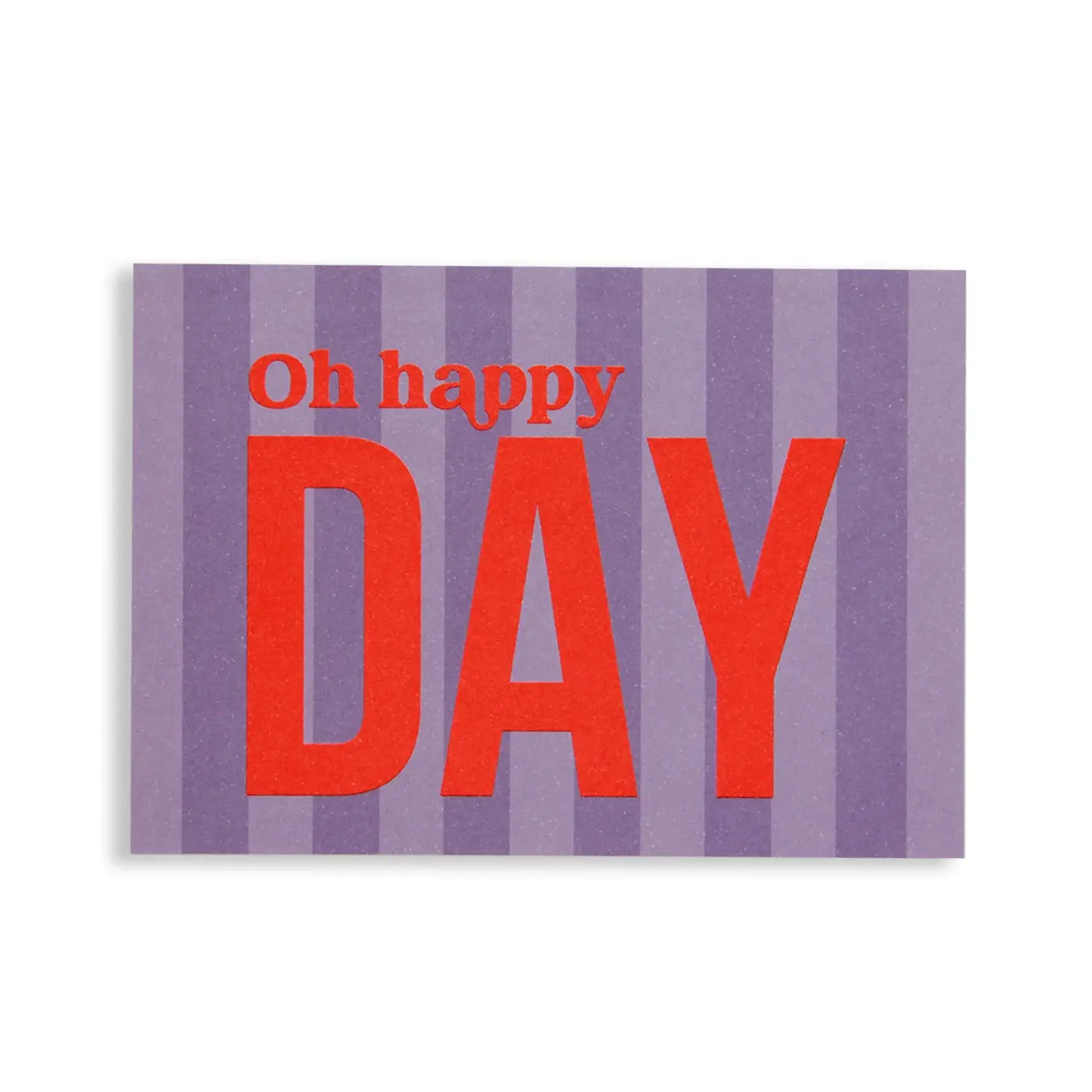 Postkarte - Oh happy day
