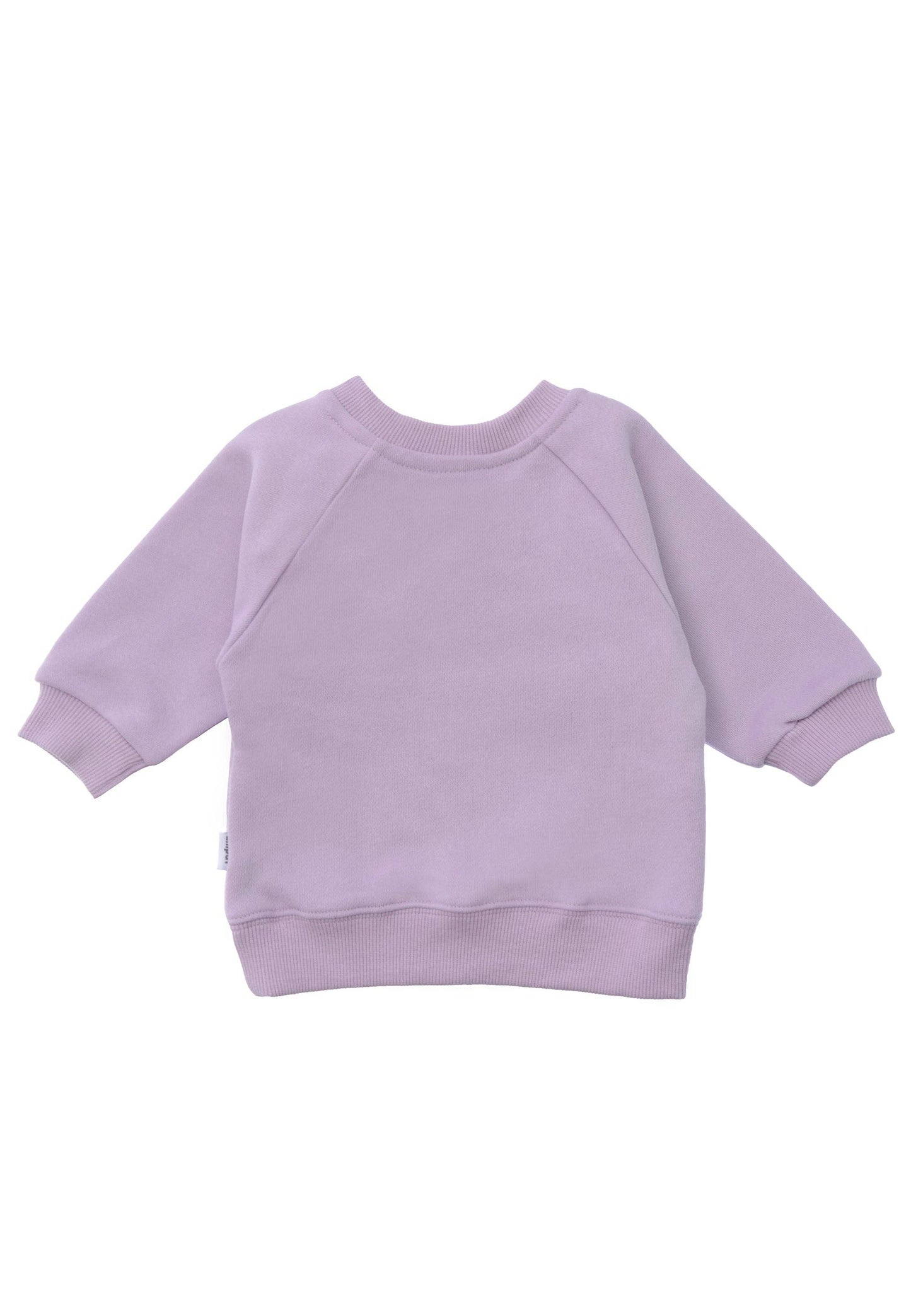 Lilliput Sweatshirt in flieder mit Print "Franzbrötchen"