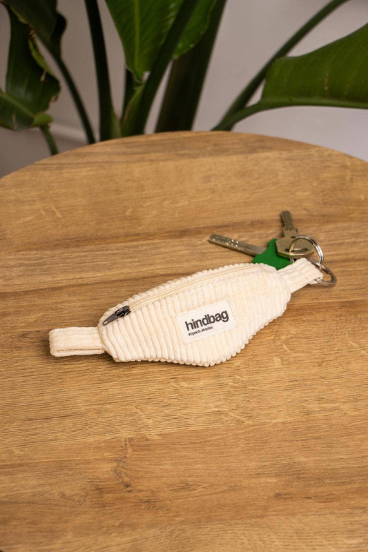 Hindbag Schlüsselanhänger - Beige Cord