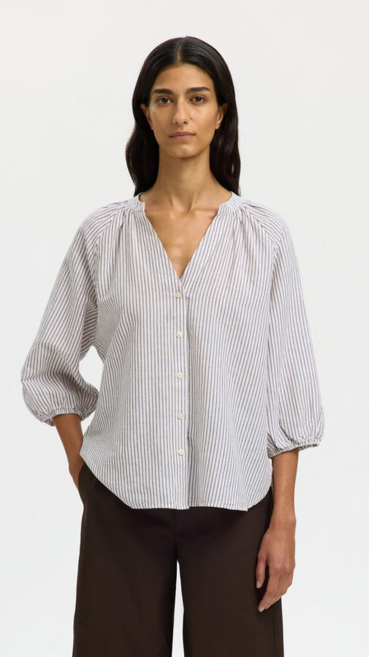 Selected Femme Cleo-Alberta Leinenbluse