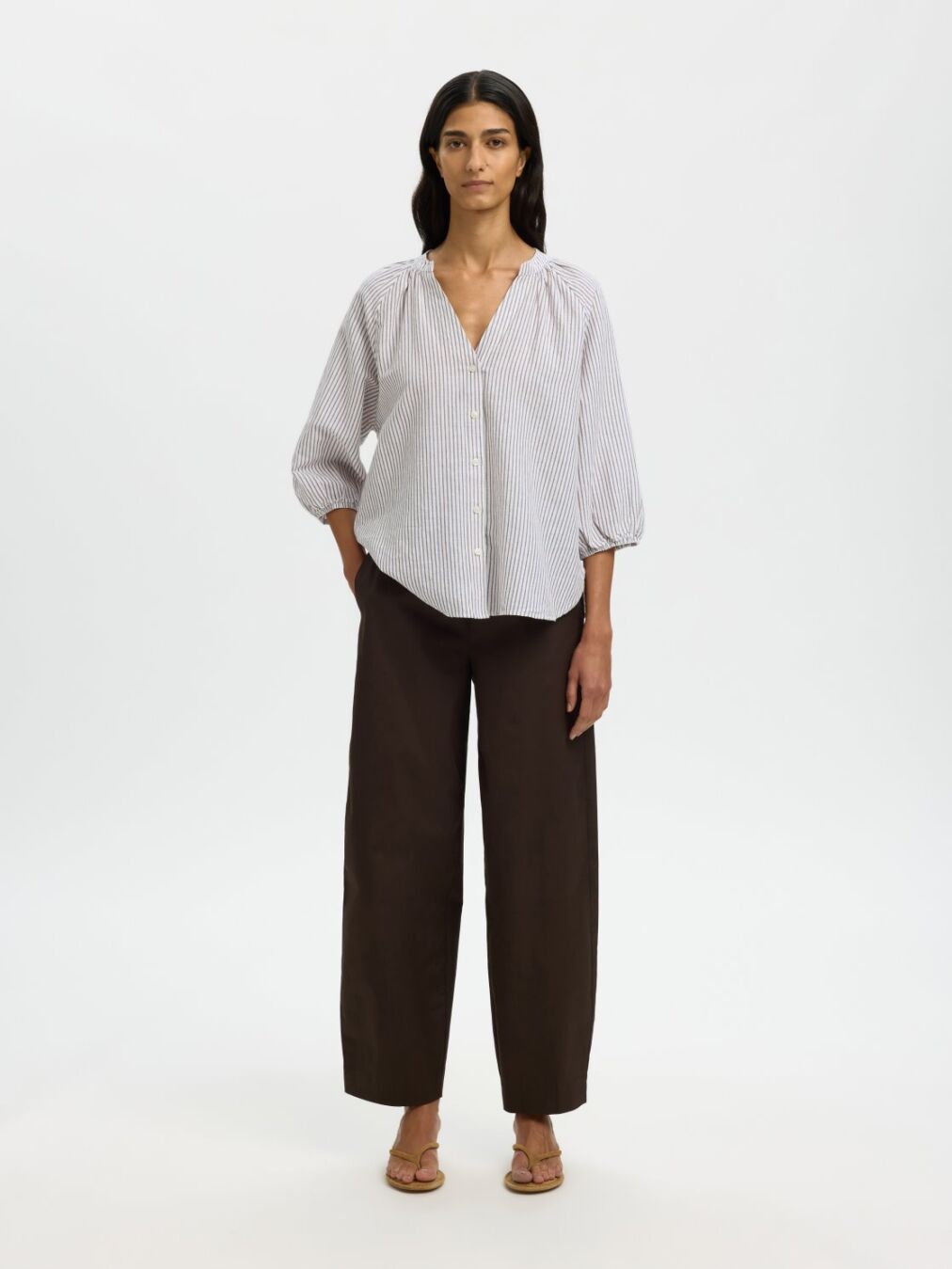 Selected Femme Cleo-Alberta Leinenbluse