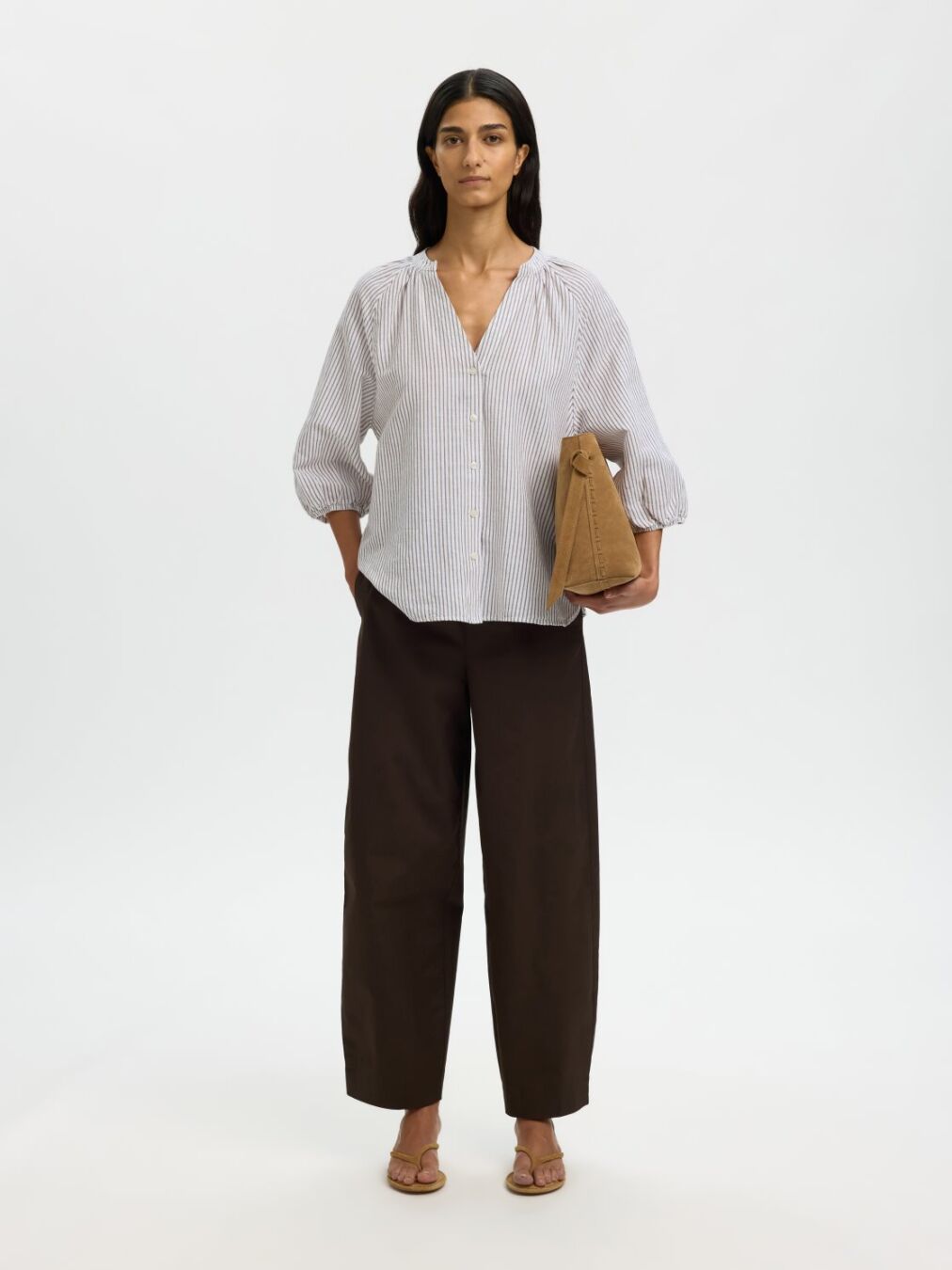 Selected Femme Cleo-Alberta Leinenbluse