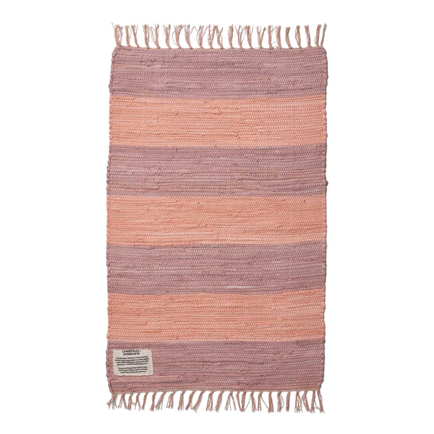 Bongusta Chindi Tæppe 60x120cm Tropicana &amp; Ash Rose