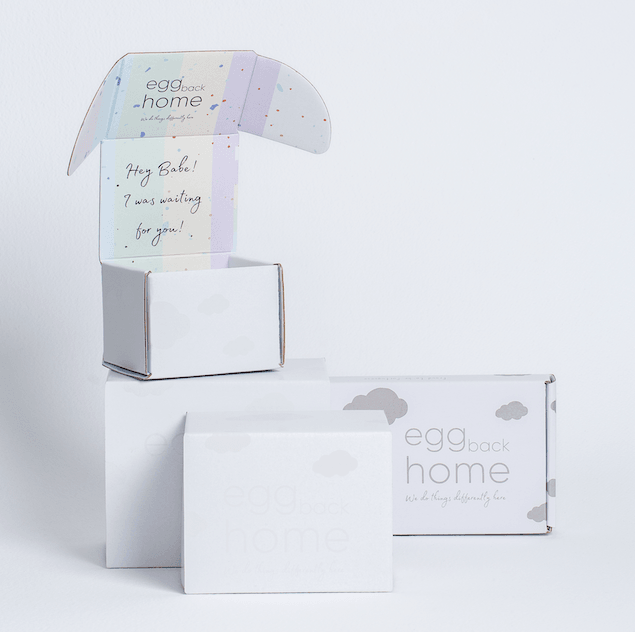 Egg back Home New Party Ball Espresso-Tasse 90 ml Weiß