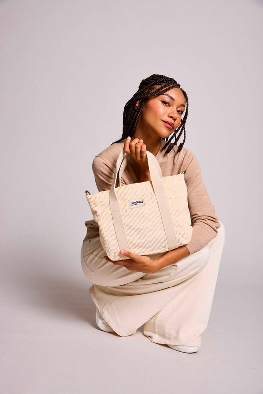 Hindbag Mini-Shopper Louise aus Cord
