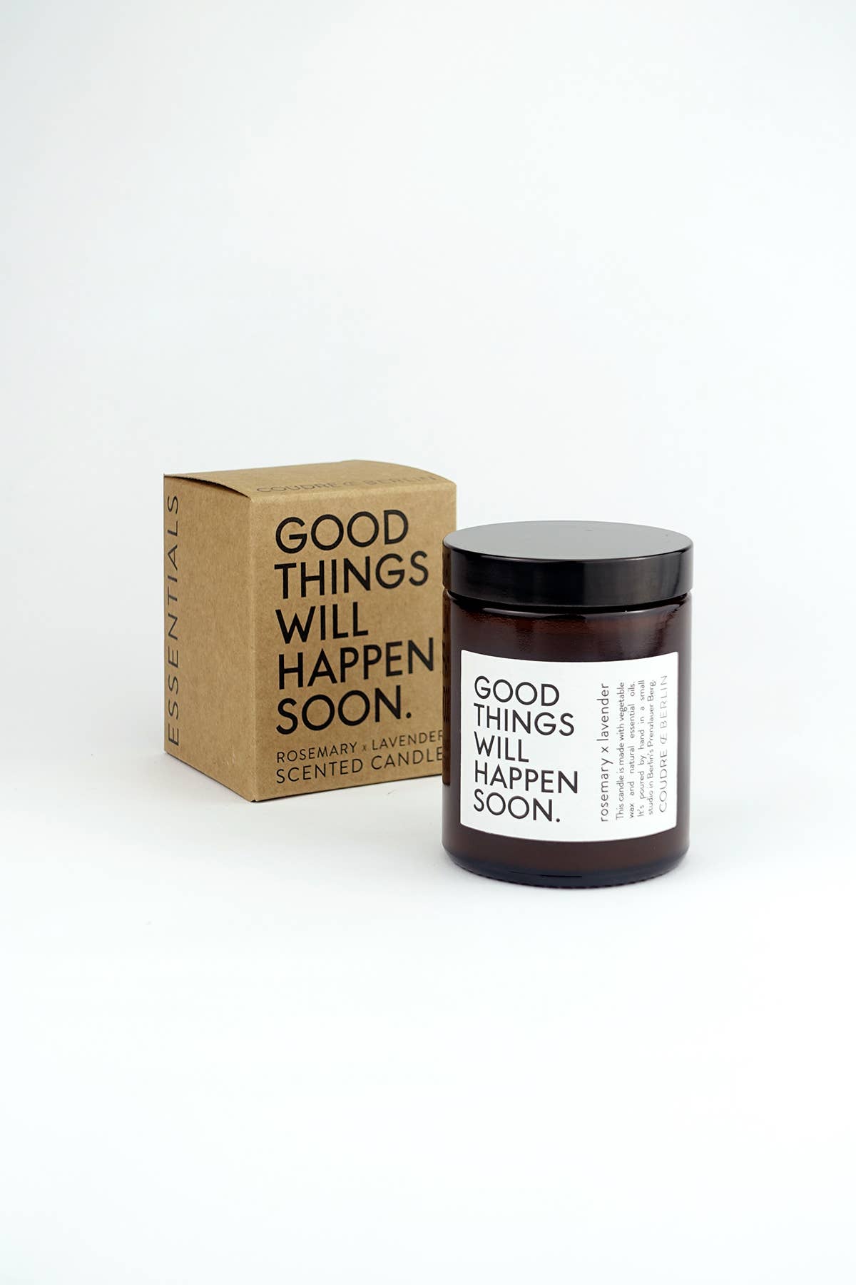 Coudre Berlin Duftkerze Good Things.... Rosmarin x Lavendel