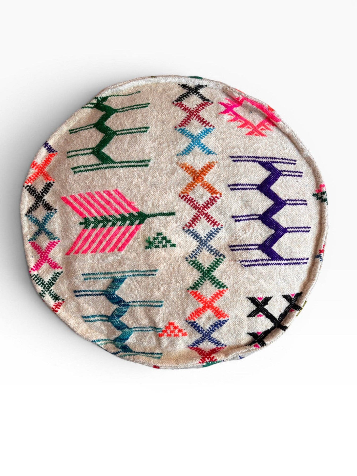 Bodenkissen - Colorful Line Round - Haraka