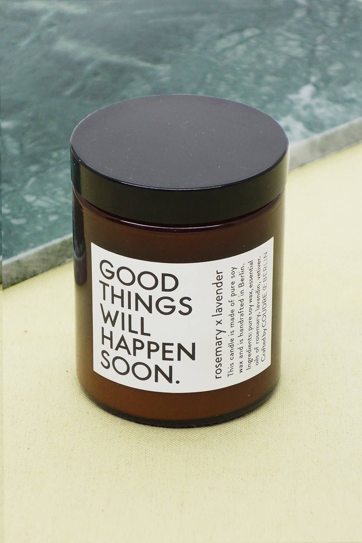 Coudre Berlin Duftkerze Good Things.... Rosmarin x Lavendel