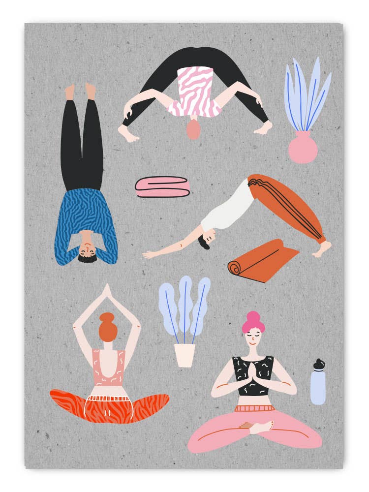 Postkarte GC_Yoga