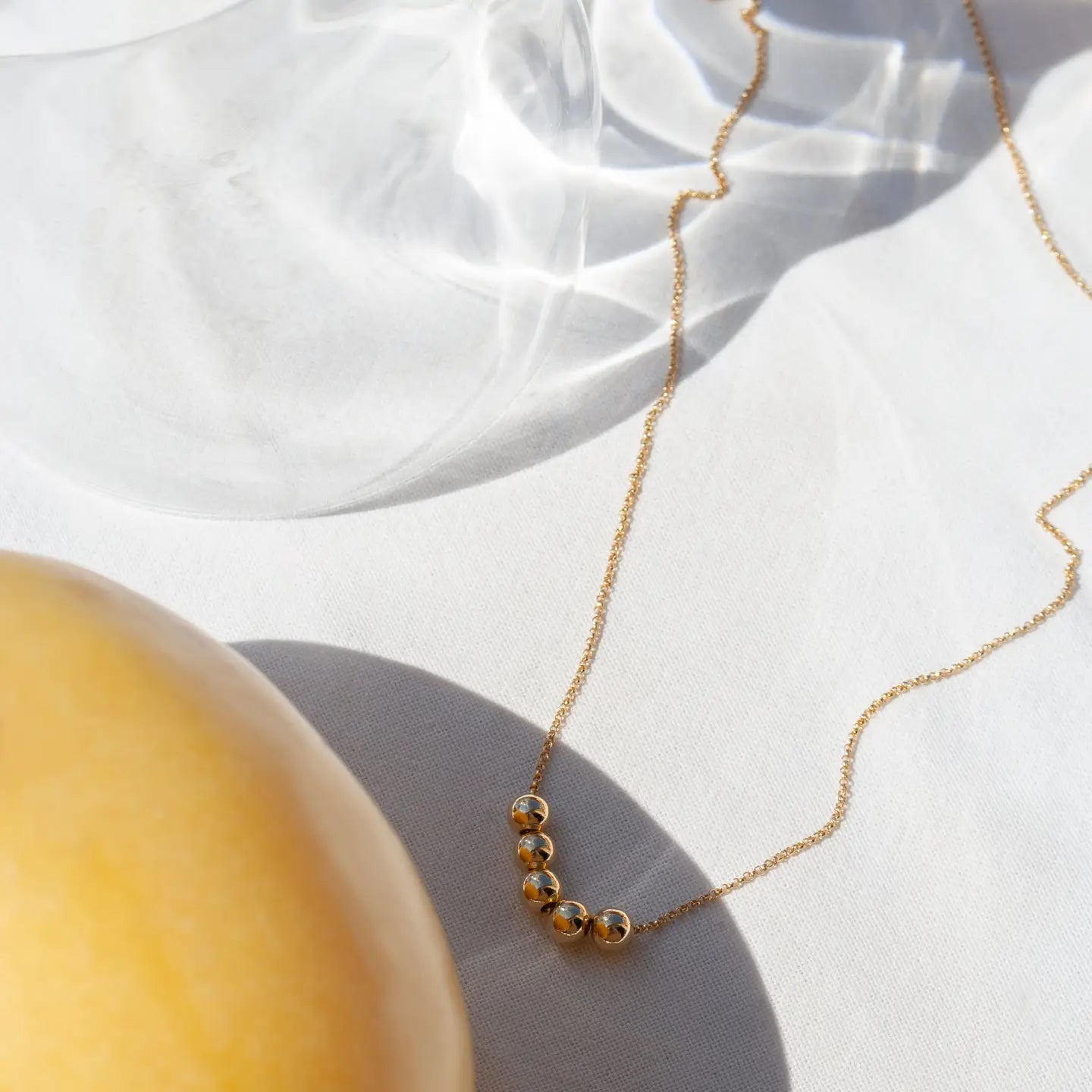 Jukserei Picnic Halskæde Guld