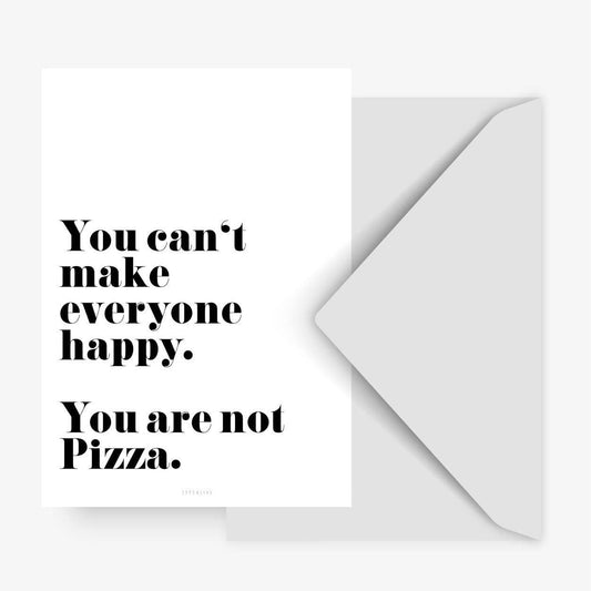 Postkarte / Pizza
