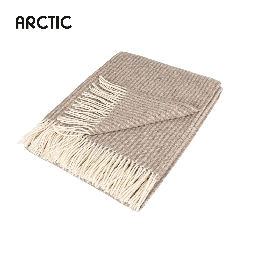 Arctic Wolldecke Familia Bella - Sand