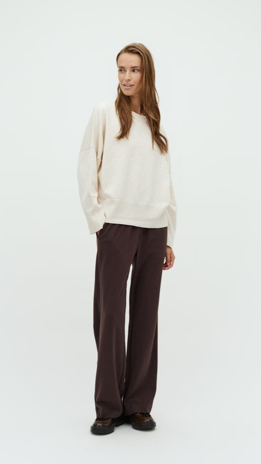mbym Gillian Pullover Sugar Melange
