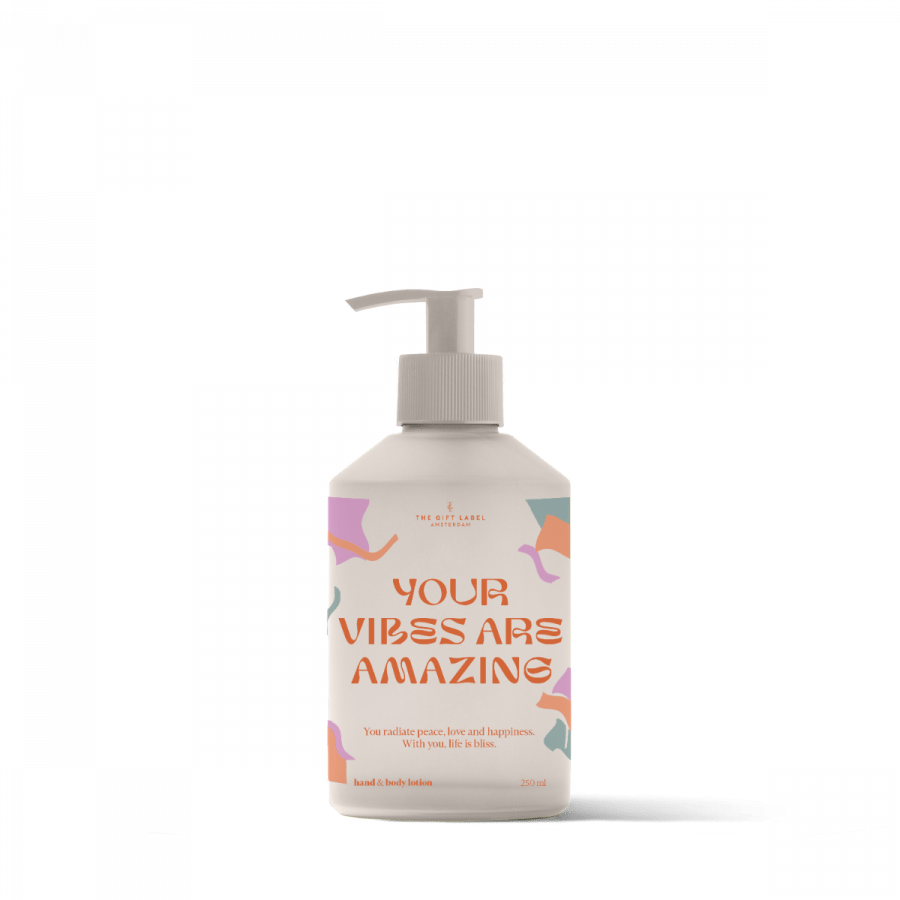 The Gift Label Amsterdam - Hand- und Bodylotion Your Vibes Are Amazing