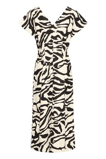 ICHI Lino Kleid