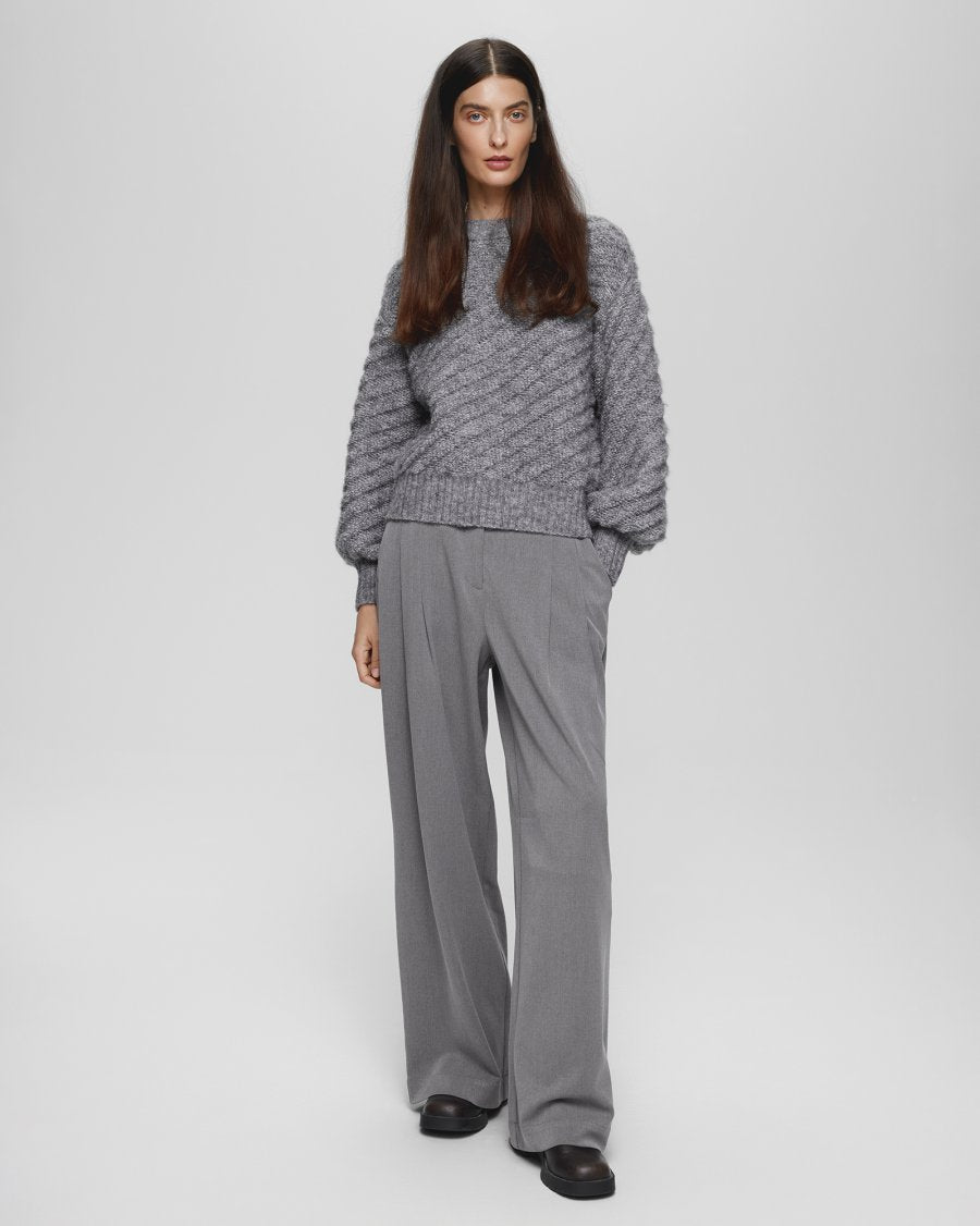 MSCH Copenhagen Henrika Hose - Grey Melange