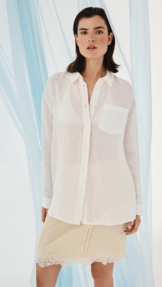 MSCH Copenhagen Pearlina Leinenbluse