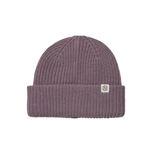 MSCH Copenhagen Galine Rachelle Icon Beanie - Black Plum