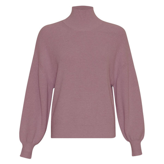 MSCH Copenhagen Magnea Rachelle Pullover - Black Plum Melange