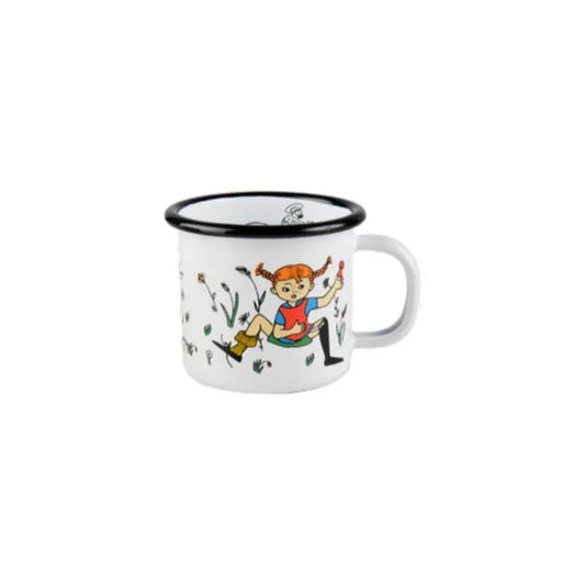 Muurla Emaille-Becher Pippi Langstrumpf & Herr Nilsson - 150ml