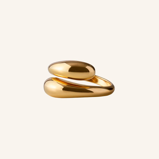 Pernille Corydon Rain Ring - Gold