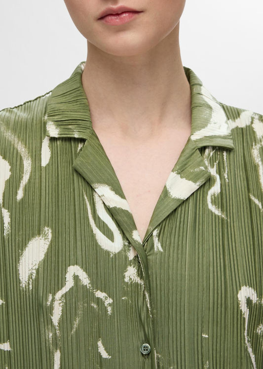 Selected Femme Rya Ellie Plissee-Hemd