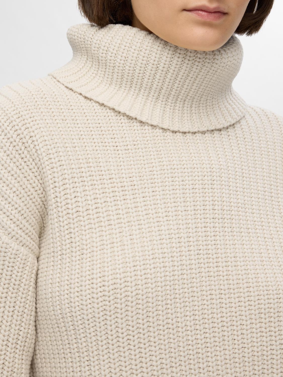 Selected Femme Selma Strickpullover - Birch