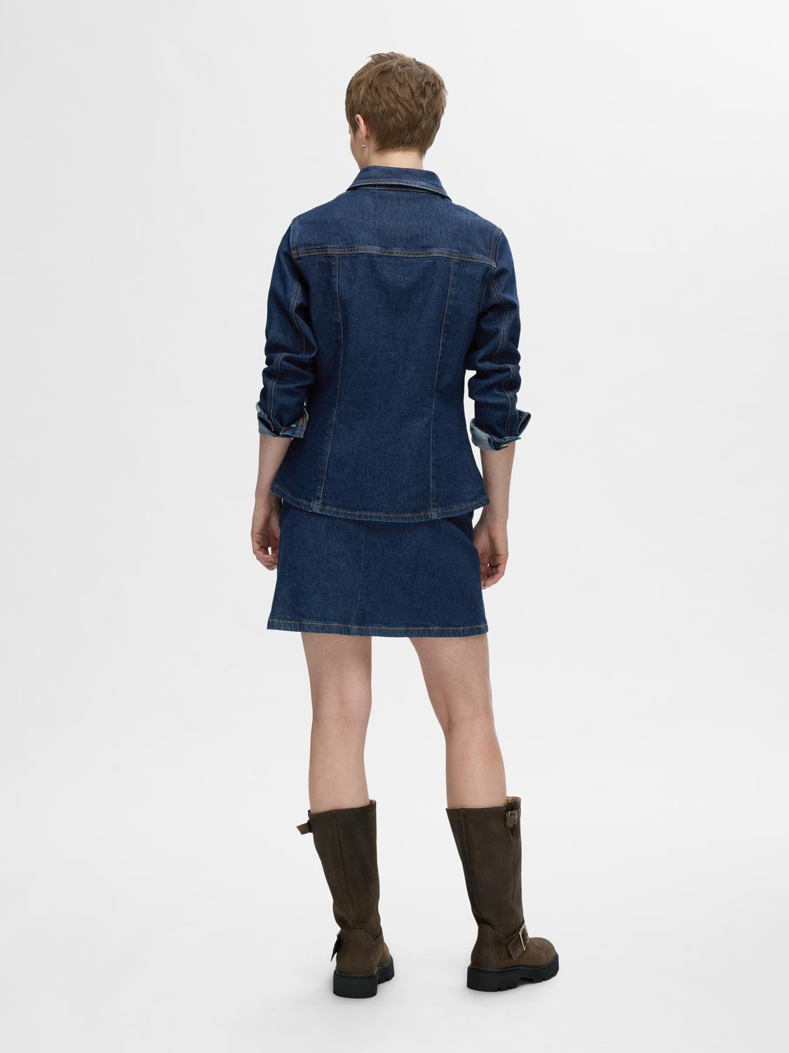 Selected Femme Ilu Denim-Rock kurz