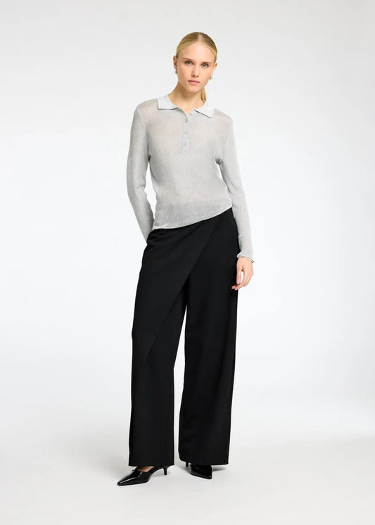 Selected Femme Dagni Polo Silber