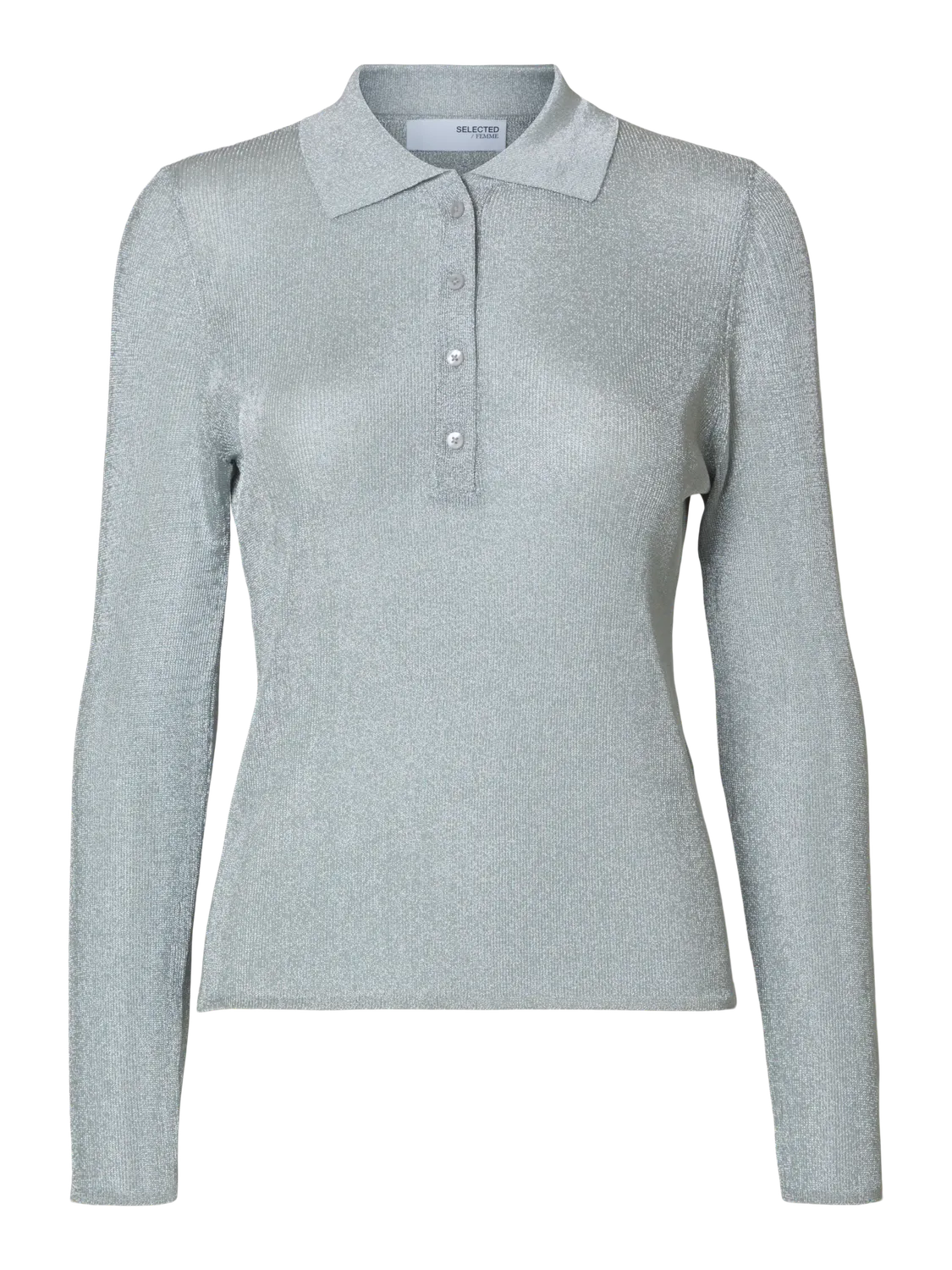 Selected Femme Dagni Polo Silber